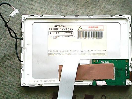 WVGA 133PPI 800x480 400 닛 산업 LCD 패널 TX18D11VM1CAA