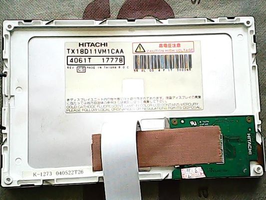 WVGA 133PPI 800x480 400 닛 산업 LCD 패널 TX18D11VM1CAA