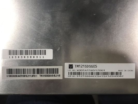 12.1 인치 TM121SDSG05 55% NTSC LED 드라이버 Tianma TFT 80/80/65/75 (형)