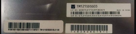 SVGA 82PPI 12.1&quot; 800×600 RGB Tianma TFT LVDS TM121SDSG03 80/80/65/75 (형)