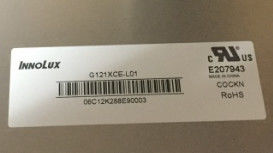 G121X1-L01 CMO 12.1 &quot; 1024(RGB)×768 450 cd/m2 산업적 LCD 디스플레이
