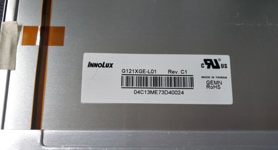 G121XGE-L01 INNOLUX 12.1 &quot; 1024(RGB)×768 600 cd/m2 산업적 LCD 디스플레이