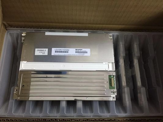 LQ104V1DG62  날카로운  10.4 &quot;	LCM	640×480RGB  	550 cd/m2    산업적 LCD 디스플레이