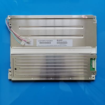 LQ104V1DG62  날카로운  10.4 &quot;	LCM	640×480RGB  	550 cd/m2    산업적 LCD 디스플레이