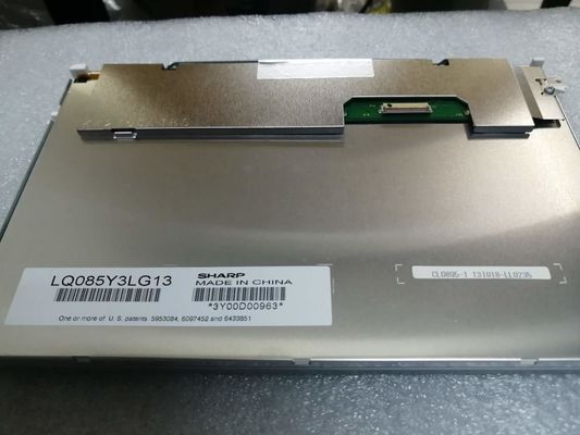 LQ085Y3LG13	날카로운  8.5 &quot;  LCM  800×480RGB  450 cd/m2   산업적 LCD 디스플레이