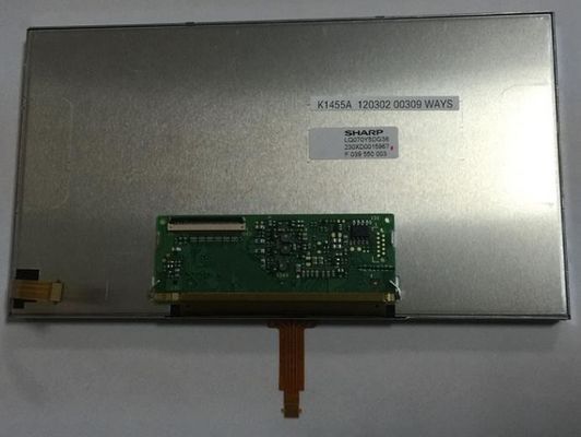 7 &quot;  LCM  800×480RGB 	485 cd/m2 LQ070Y5DG36  날카로운  TFT LCD 디스플레이
