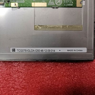 TCG075VGLDA-G50 쿄세라 7.5INCH LCM 640×480RGB 400NITS WLED TTL 산업적 LCD 디스플레이