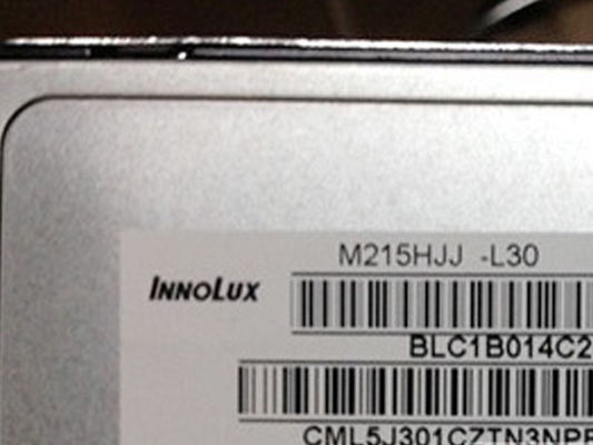 인놀룩스 21.5&quot; 250cd/m2 Tft LCD 스크린 M215HJJ-L30 Rev.C1 89/89/89/89 (형)
