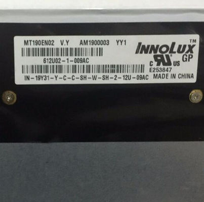 MT190EN02 V.Y 이루스 19.0 &quot; 1280(RGB)×1024 250 cd/m2 산업적 LCD 디스플레이