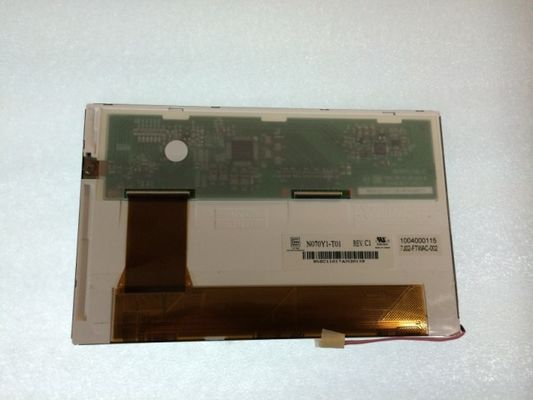 N070Y1-T01 CMO 7.0 &quot; 800(RGB)×480 250 cd/m2 산업적 LCD 디스플레이