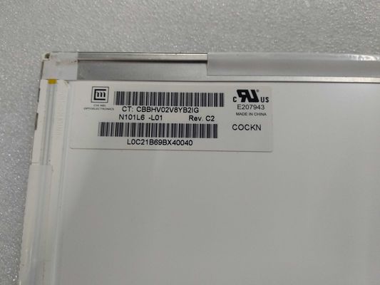 N101L6-L01 CMO 10.1 &quot; 1024(RGB)×600 200 cd/m2 산업적 LCD 디스플레이
