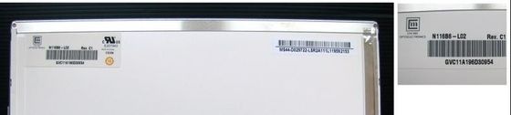 N116B6-L02 CMO 11.6 &quot; 1366(RGB)×768 200 cd/m2 산업적 LCD 디스플레이