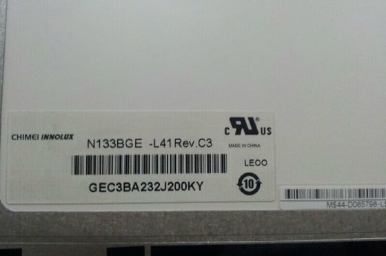 N133BGE-L41 이루스 13.3 &quot; 1366(RGB)×768 220 cd/m2 산업적 LCD 디스플레이