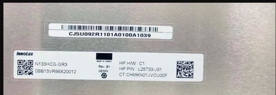 N133HCG-GR3 이루스 13.3 &quot; 1920(RGB)×1080 400 cd/m2 산업적 LCD 디스플레이