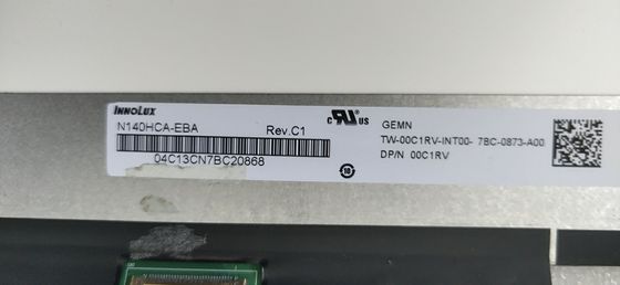 N140HCA-EBA INNOLUX 14.0 &quot; 1920(RGB)×1080 220 cd/m2 산업적 LCD 디스플레이