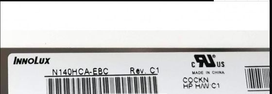 N140HCA-EBC INNOLUX 14.0 &quot; 1920(RGB)×1080 250 cd/m2 산업적 LCD 디스플레이