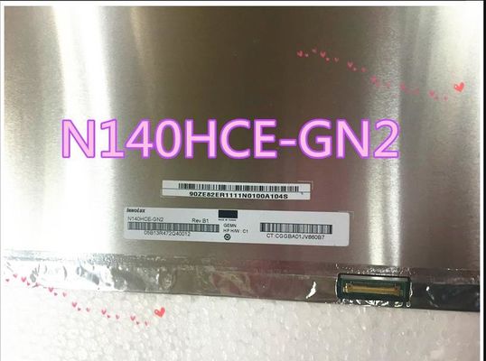 N140HCE-GN2 INNOLUX 14.0 &quot; 1920(RGB)×1080 340 cd/m2 산업적 LCD 디스플레이