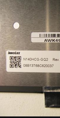 N140HCG-GQ2 INNOLUX 14.0 &quot; 1920(RGB)×1080 400 cd/m2 산업적 LCD 디스플레이