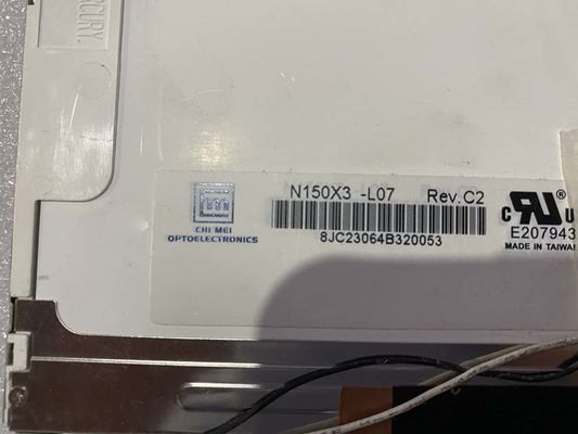 N150X3-L07 CMO 15.0 &quot; 1024(RGB)×768 170 cd/m2 산업적 LCD 디스플레이