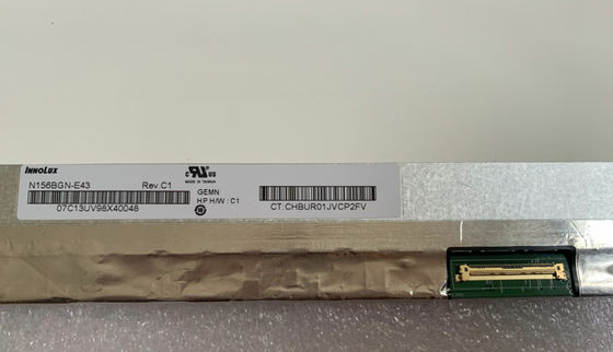 N156BGN-E43 이루스 15.6 &quot; 1366(RGB)×768 220 cd/m2 산업적 LCD 디스플레이