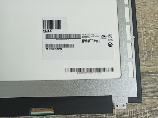 N156HGE-LA1 CHIMEI 이루스 15.6 &quot; 1920(RGB)×1080 300 cd/m2 산업적 LCD 디스플레이