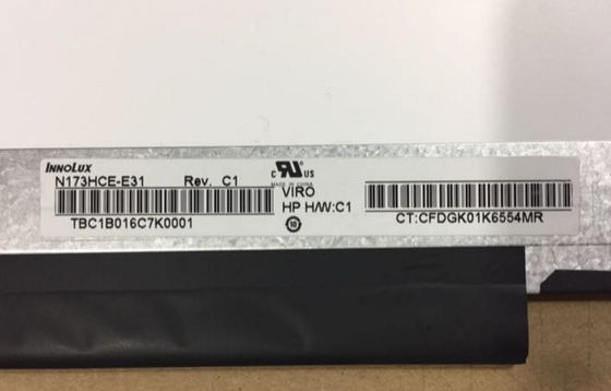 N173HCE-E31  이루스 17.3 &quot; 1920(RGB)×1080 300 cd/m2 산업적 LCD 디스플레이