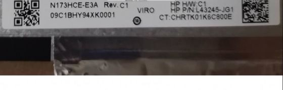 N173HCE-E3A  이루스 17.3 &quot; 1920(RGB)×1080 300 cd/m2 산업적 LCD 디스플레이