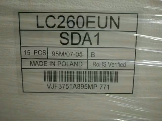 LC260EXN-SCB1 LG 디스플레이 26.0 &quot; 1366(RGB)×768 400 cd/m2 산업적 LCD 디스플레이