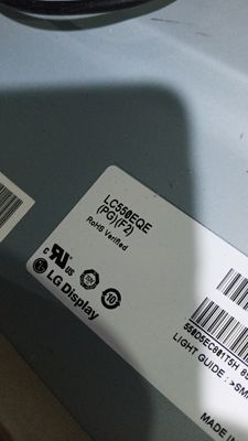 LC550EQE-PGF2 LG 디스플레이 55 &quot; 3840(RGB)×2160 350 cd/m2 산업적 LCD 디스플레이