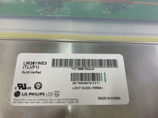 LM201WE2-SLA1 LG. LCD 20.1&quot; 1680×1050 470cd/m2 산업용 LCD 디스플레이 98PPI