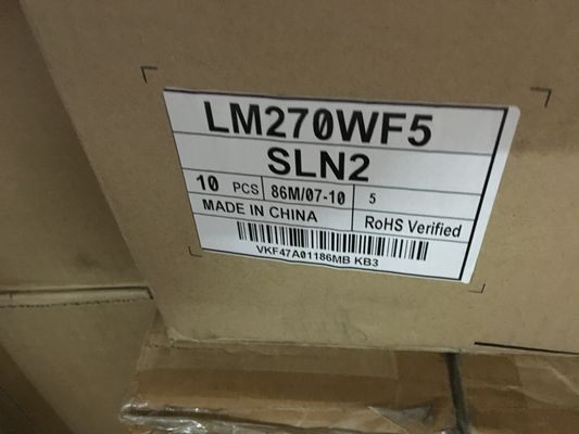 81PPI 27.0&quot; 1920x1080 300cd/m2 평면 LCD 패널 LM270WF5-SLB1 89/89/89/89 (형)
