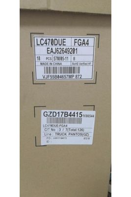 46PPI 700cd/M2 사각형 LCD 패널 47.0&quot; 1920×1080 LD470EUP-SEA1 89/89/89/89 (형)