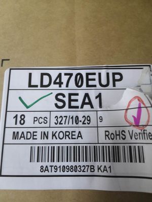 46PPI 700cd/M2 사각형 LCD 패널 47.0&quot; 1920×1080 LD470EUP-SEA1 89/89/89/89 (형)