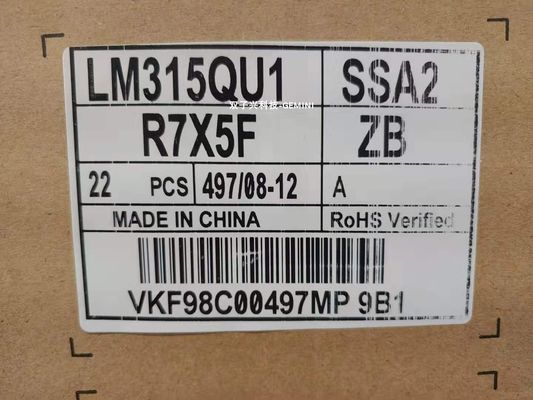 LM315QU1-SSA2 32.0&quot; 7680x4320 산업 TFT 디스플레이 400 cd/m2 89/89/89/89 (형)