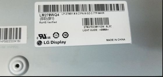 LM270WQ4-SSB1 LG 디스플레이 27.0 &quot; 2560×1440 350 cd/m2 산업적 LCD 디스플레이