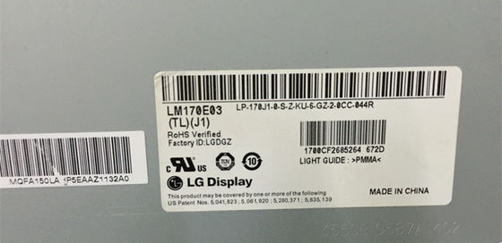 LM170E03-TLG2 LG. LCD 17.0&quot; 1280×1024 300 cd/m2 산업용 LCD 디스플레이