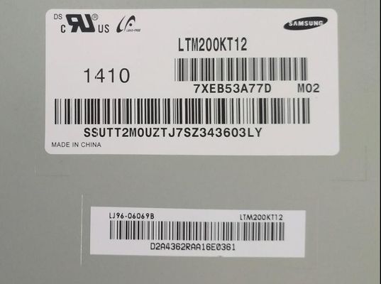 20.0&quot; 1600×900 250cd/M2 평방 Tft 디스플레이 LM200WD3-TLF1 85/85/75/85 (형)