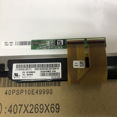 12.5in 1366x768 Lcd 디스플레이 패널 300 cd/M2 125PPI LP125WH2-SPT1