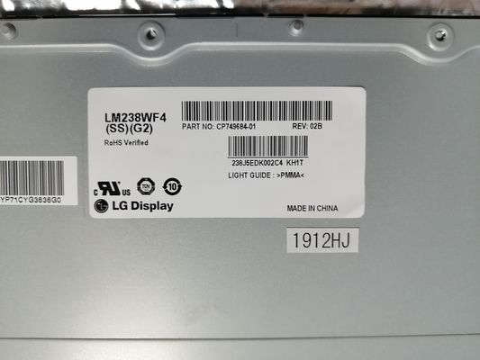 23.8 &quot; 1920×1080 250 cd/M2 TFT 엘시디 판넬 LM238WF4-SSG1 LG 디스플레이 92PPI