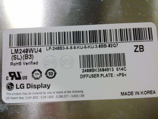 LM240WU4-SLB3 LG 디스플레이 24.0 &quot; 1920(RGB)×1200 400 cd/m2 산업적 LCD 디스플레이