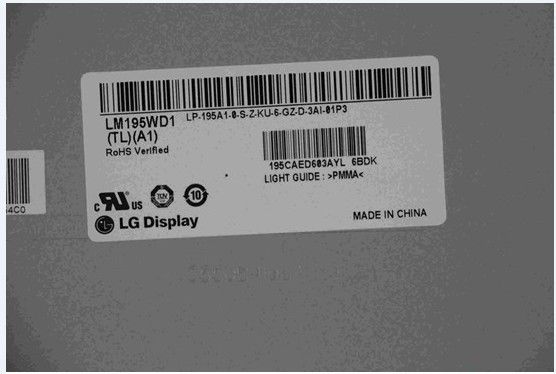 LM195WD1-TLA1 LG 디스플레이 19.5 &quot; 1600(RGB)×900 250 cd/m2 산업적 LCD 디스플레이