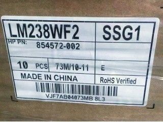 92PPI 23.8&quot; 평방 Tft 디스플레이 250cd/m2 LM238WF2-SSG1 89/89/89/89 (분.)