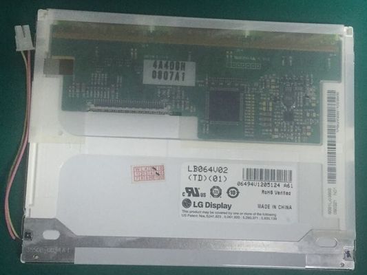 LB064V02-A1 LG. LCD 6.4&quot; 640 ((RGB) × 480 250 cd/m2 산업용 LCD 디스플레이