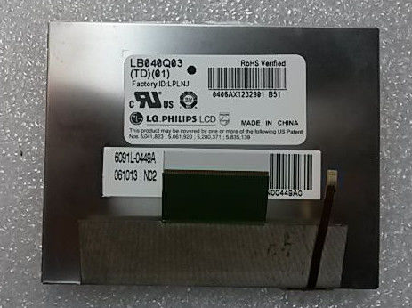 LB040Q03-TD01 LG. LCD 4.0&quot; 320 ((RGB) × 240 200 cd/m2 산업용 LCD 디스플레이