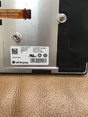 12.3&quot; 1920×720 167PPI 720cd/m2 TFT LCD 패널 LA123WF1-SL01 89/89/89/89 (형)