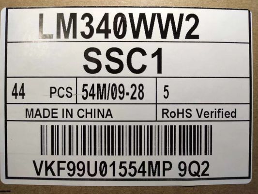 LM340WW2-SSC1 LG 디스플레이 34 &quot; 2560(RGB)×1080 300 cd/m2 산업적 LCD 디스플레이