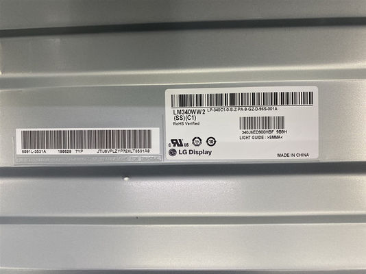 LM340WW2-SSC1 LG 디스플레이 34 &quot; 2560(RGB)×1080 300 cd/m2 산업적 LCD 디스플레이