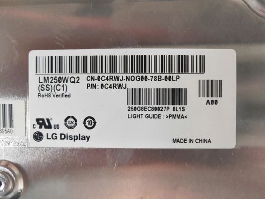LM250WQ2-SSC1 LG 디스플레이 25.0 &quot; 2560(RGB)×1440 300 cd/m2 산업적 LCD 디스플레이