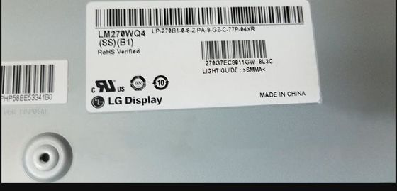 LM270WQ4-SSB3 LG 디스플레이 27.0 &quot; 2560(RGB)×1440 350 cd/m2 산업적 LCD 디스플레이
