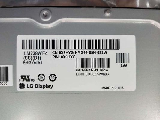 23.8in FHD 92PPI TFT LCD 화면 250cd/m2 LM238WF4-SSD1 89/89/89/89 (형)